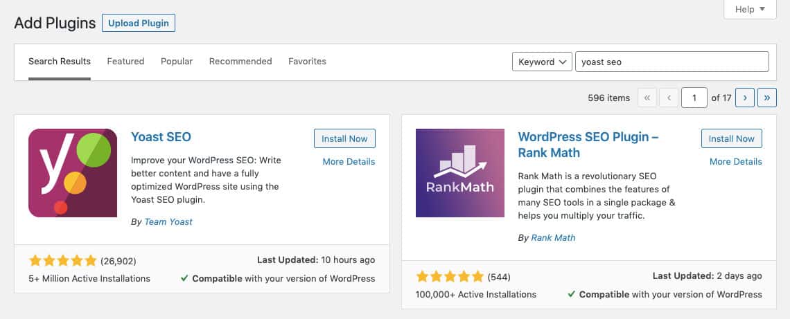 第4步 - 安装yoast seo